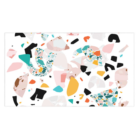 evamatise Mixed Mess I Collage Terrazzo Tablecloth