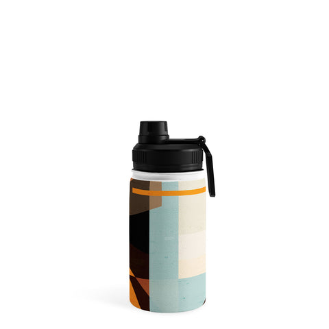 evamatise Modern Abstraction Desert Water Bottle