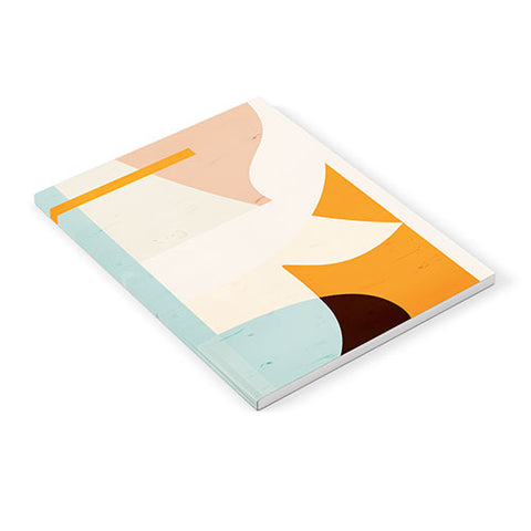 evamatise Modern Abstraction Desert Notebook