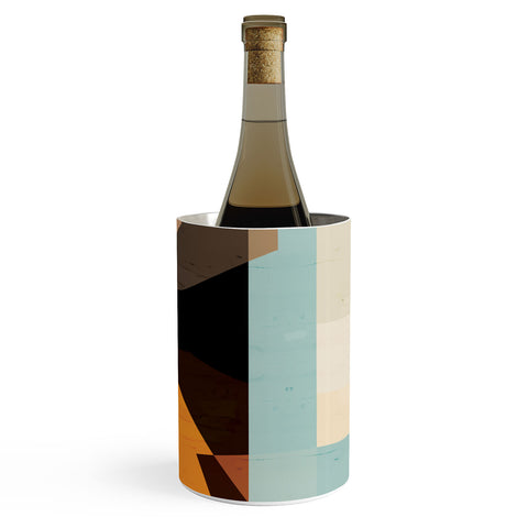 evamatise Modern Abstraction Desert Wine Chiller