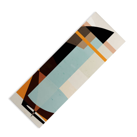 evamatise Modern Abstraction Desert Yoga Mat