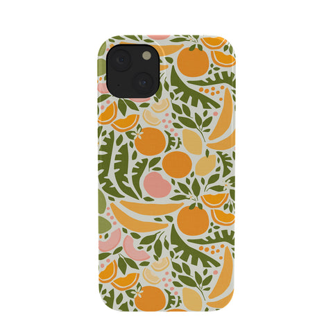 evamatise Modern Fruits Retro Abstract Phone Case