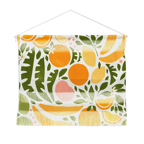 evamatise Modern Fruits Retro Abstract Wall Hanging Landscape