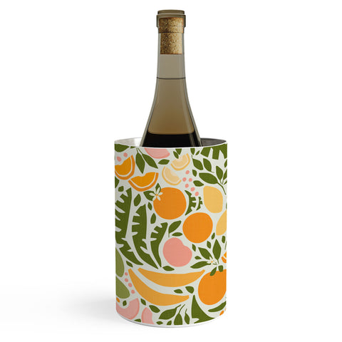 evamatise Modern Fruits Retro Abstract Wine Chiller