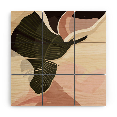 evamatise Nomade I Illustration Wood Wall Mural