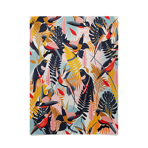 evamatise Paradise Birds II Poster