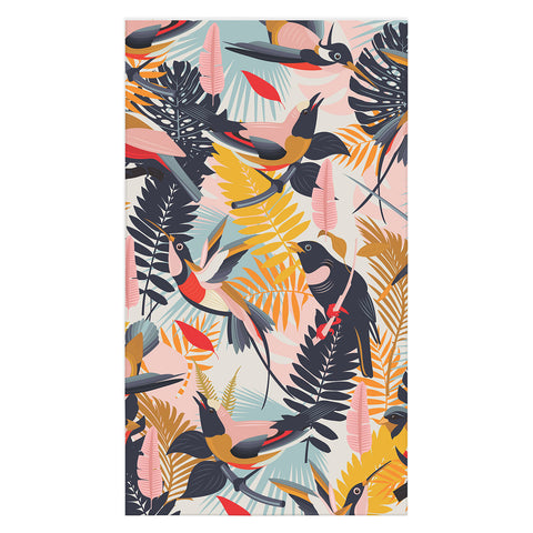 evamatise Paradise Birds II Tablecloth