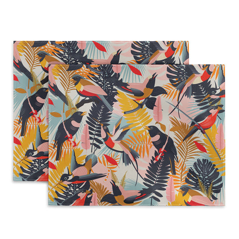 evamatise Paradise Birds II Placemat
