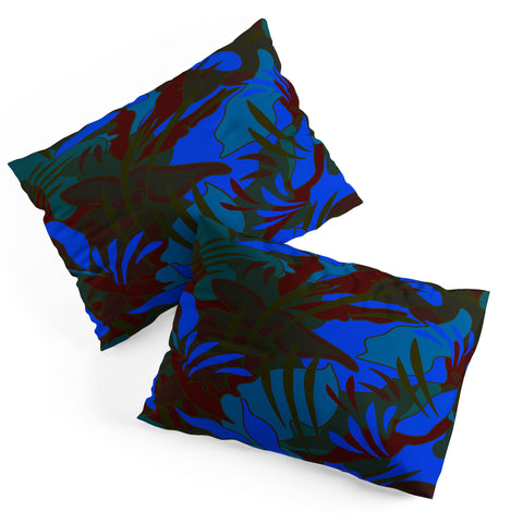 evamatise Summer Night in the Jungle Pillow Shams