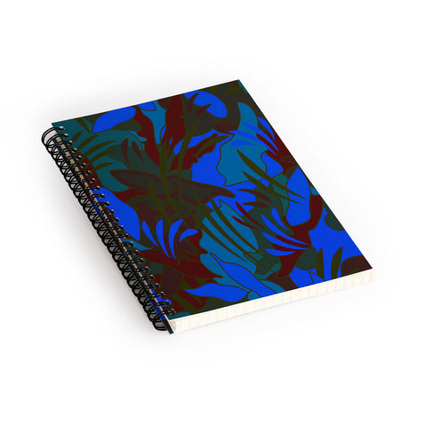 evamatise Summer Night in the Jungle Spiral Notebook