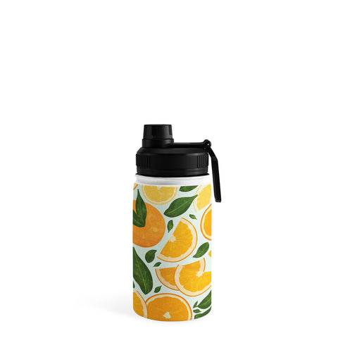 evamatise Summery Citrus Mood Mint Splash Water Bottle