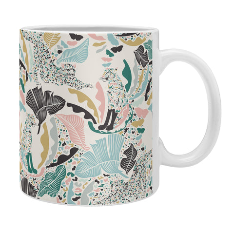 evamatise Surreal Wilderness Colorful Jungle Coffee Mug