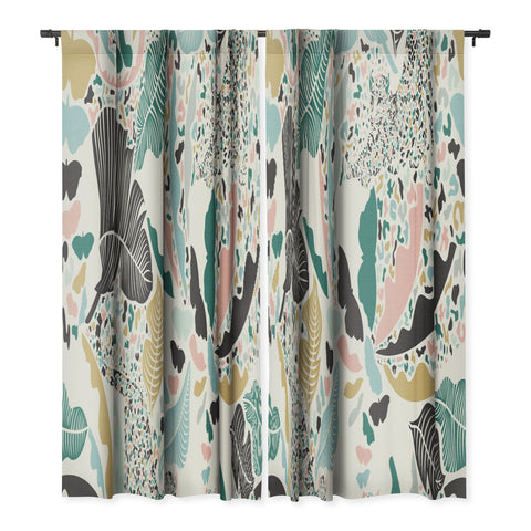 evamatise Surreal Wilderness Colorful Jungle Blackout Non Repeat