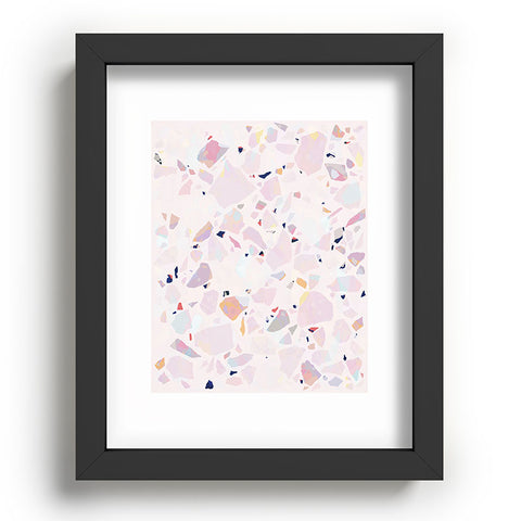evamatise Terrazzo Crystals II Recessed Framing Rectangle