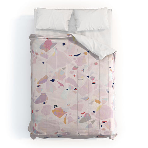 evamatise Terrazzo Crystals II Comforter