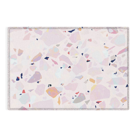 evamatise Terrazzo Crystals II Outdoor Rug