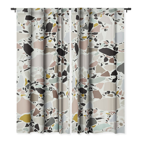 evamatise Terrazzo Pattern II Blackout Non Repeat