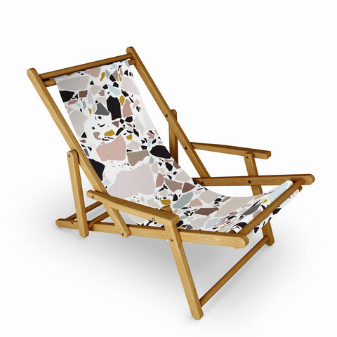 evamatise Terrazzo Pattern II Sling Chair