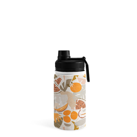 evamatise Tiki Picnic Mid Century Modern Water Bottle