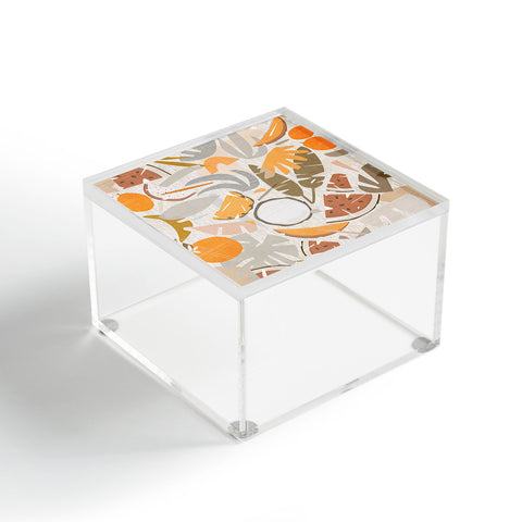evamatise Tiki Picnic Mid Century Modern Acrylic Box
