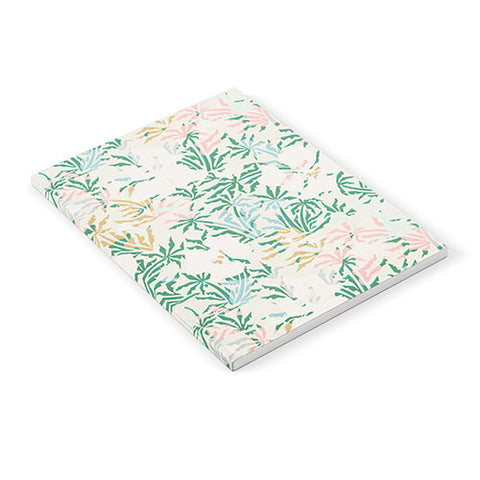 evamatise Tropical Jungle Landscape Abstraction Notebook