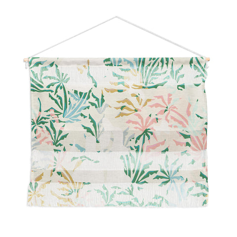 evamatise Tropical Jungle Landscape Abstraction Wall Hanging Landscape