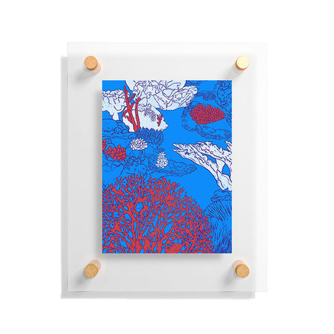 Evgenia Chuvardina Big coral reef Floating Acrylic Print