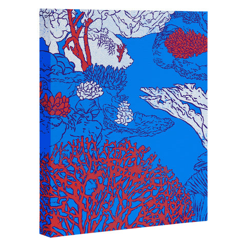 Evgenia Chuvardina Big coral reef Art Canvas