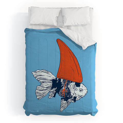 Evgenia Chuvardina Big fish in a small pond Comforter