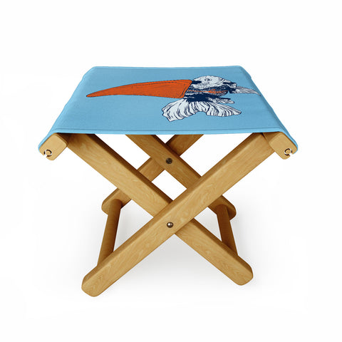 Evgenia Chuvardina Big fish in a small pond Folding Stool