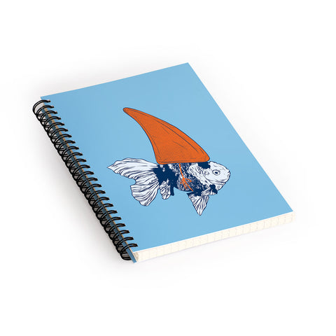 Evgenia Chuvardina Big fish in a small pond Spiral Notebook
