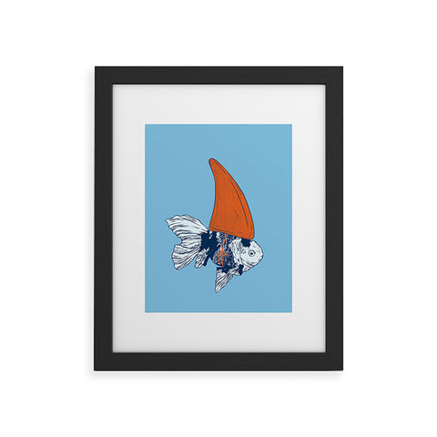Evgenia Chuvardina Big fish in a small pond Framed Art Print