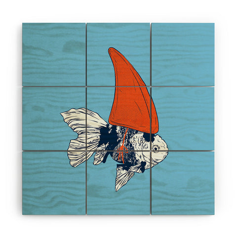 Evgenia Chuvardina Big fish in a small pond Wood Wall Mural