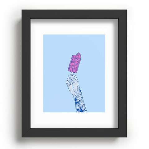 Evgenia Chuvardina Brain ice cream mmmmm Recessed Framing Rectangle