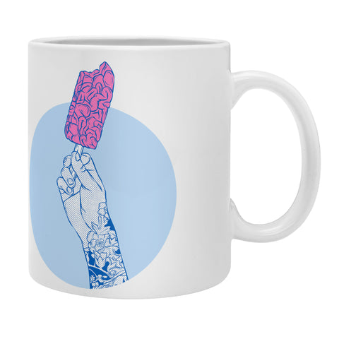 Evgenia Chuvardina Brain ice cream mmmmm Coffee Mug