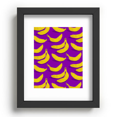 Evgenia Chuvardina Bright bananas Recessed Framing Rectangle