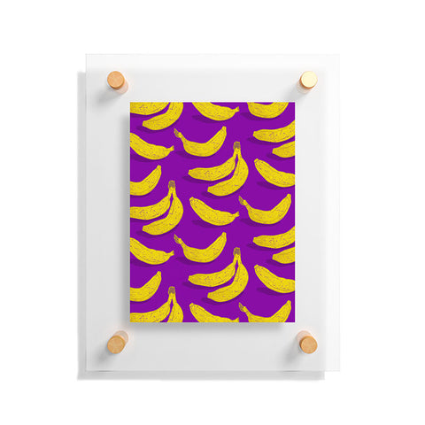 Evgenia Chuvardina Bright bananas Floating Acrylic Print