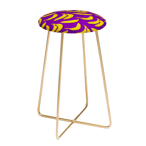 Evgenia Chuvardina Bright bananas Counter Stool