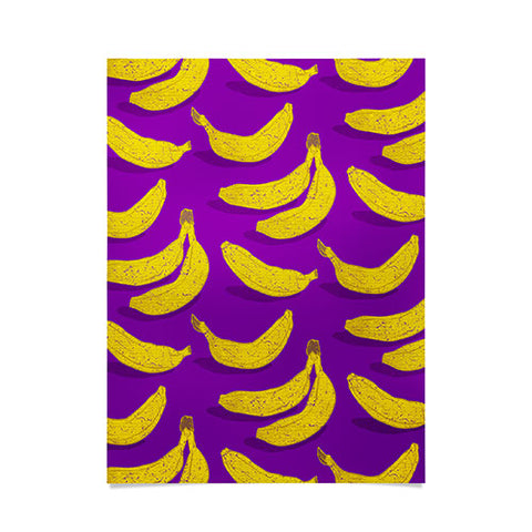 Evgenia Chuvardina Bright bananas Poster