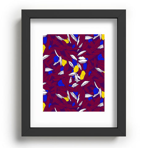 Evgenia Chuvardina Colourful seeds Recessed Framing Rectangle