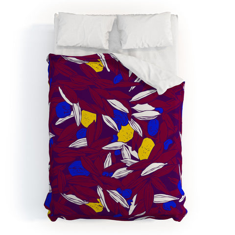 Evgenia Chuvardina Colourful seeds Duvet Cover