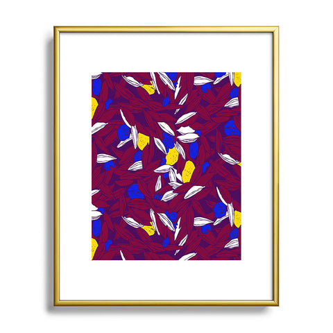 Evgenia Chuvardina Colourful seeds Metal Framed Art Print