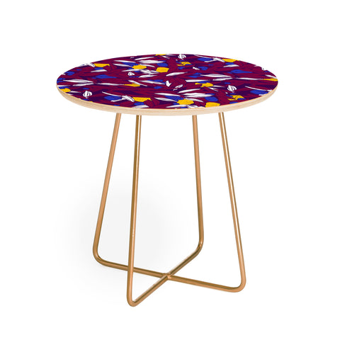 Evgenia Chuvardina Colourful seeds Round Side Table