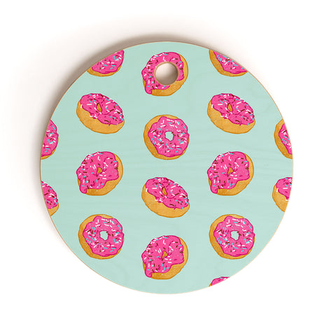 Evgenia Chuvardina Doughnut Cutting Board Round