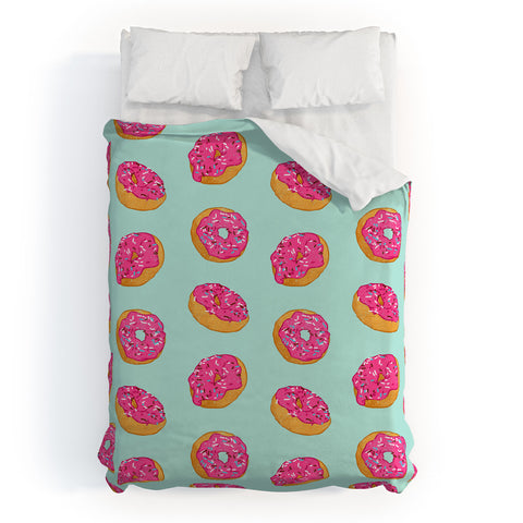 Evgenia Chuvardina Doughnut Duvet Cover