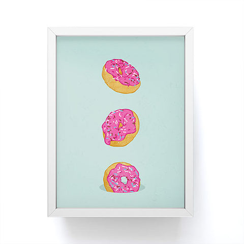 Evgenia Chuvardina Doughnut Framed Mini Art Print