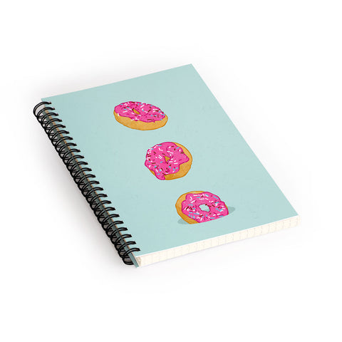 Evgenia Chuvardina Doughnut Spiral Notebook