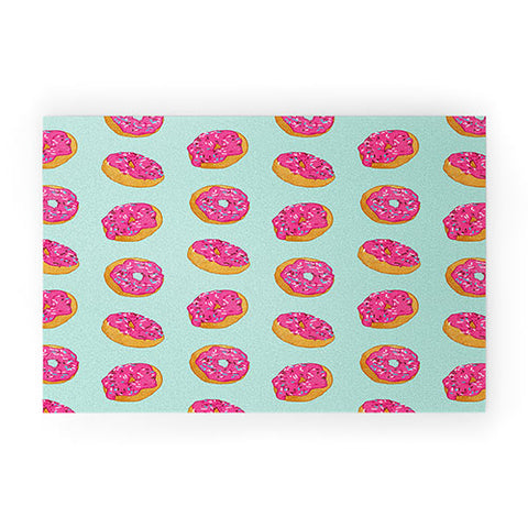 Evgenia Chuvardina Doughnut Welcome Mat
