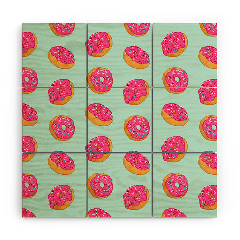 Evgenia Chuvardina Doughnut Wood Wall Mural