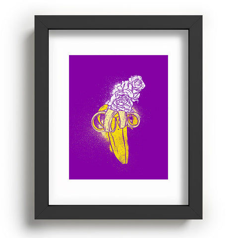 Evgenia Chuvardina Floral banana Recessed Framing Rectangle